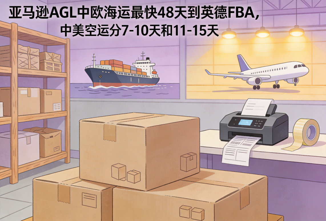 海运最快48天到英德FBA