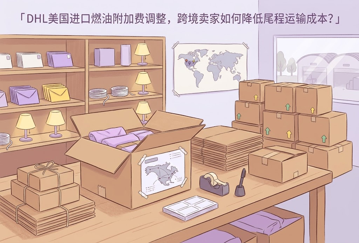 DHL美国进口燃油