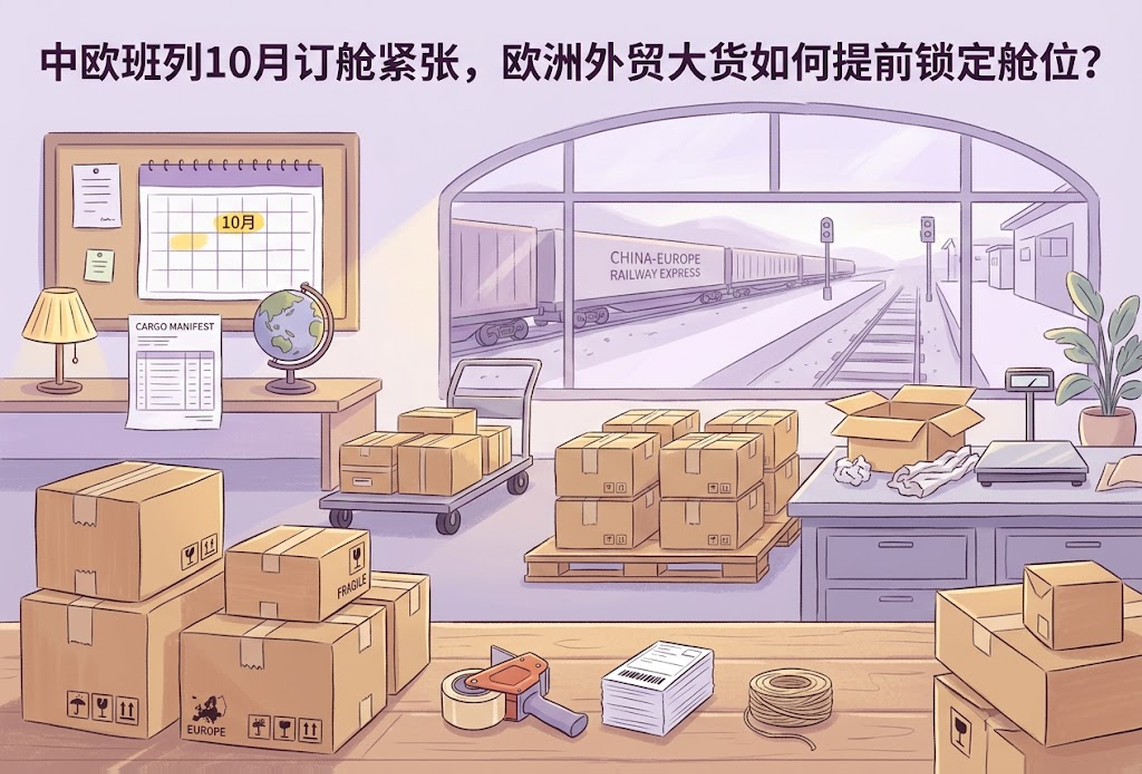 中欧班列10月订